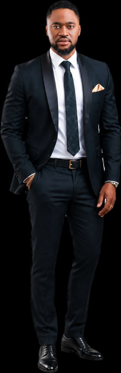 Dr. Michael Eyituoyo Merogun standing